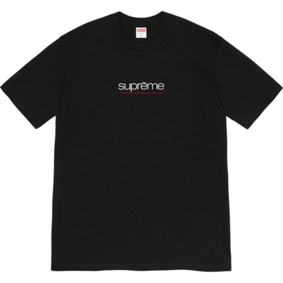 Supreme Other - Supreme 5 Burroughs Tee Black Size XL